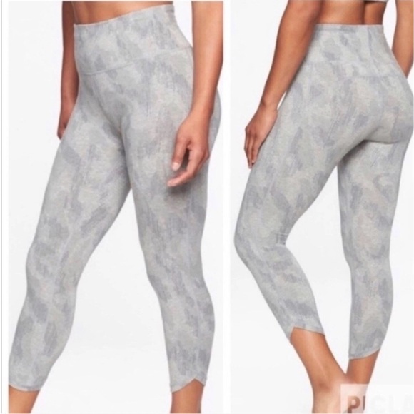 Athleta Pants - Athleta Gray Women's High-Waisted Leggings